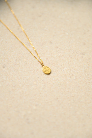 18k Gold Plated - Gardenia Necklace