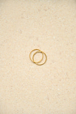 Gold Plated - Miller Duo Ring